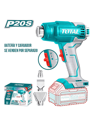 Pistola De Calor Aire 20v Inalámbrica Total Tbli2002 / Ecban