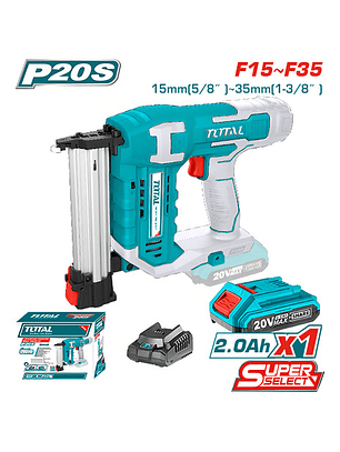 Clavadora Inalámbrica 20v + Batería 2ah + Cargador Total