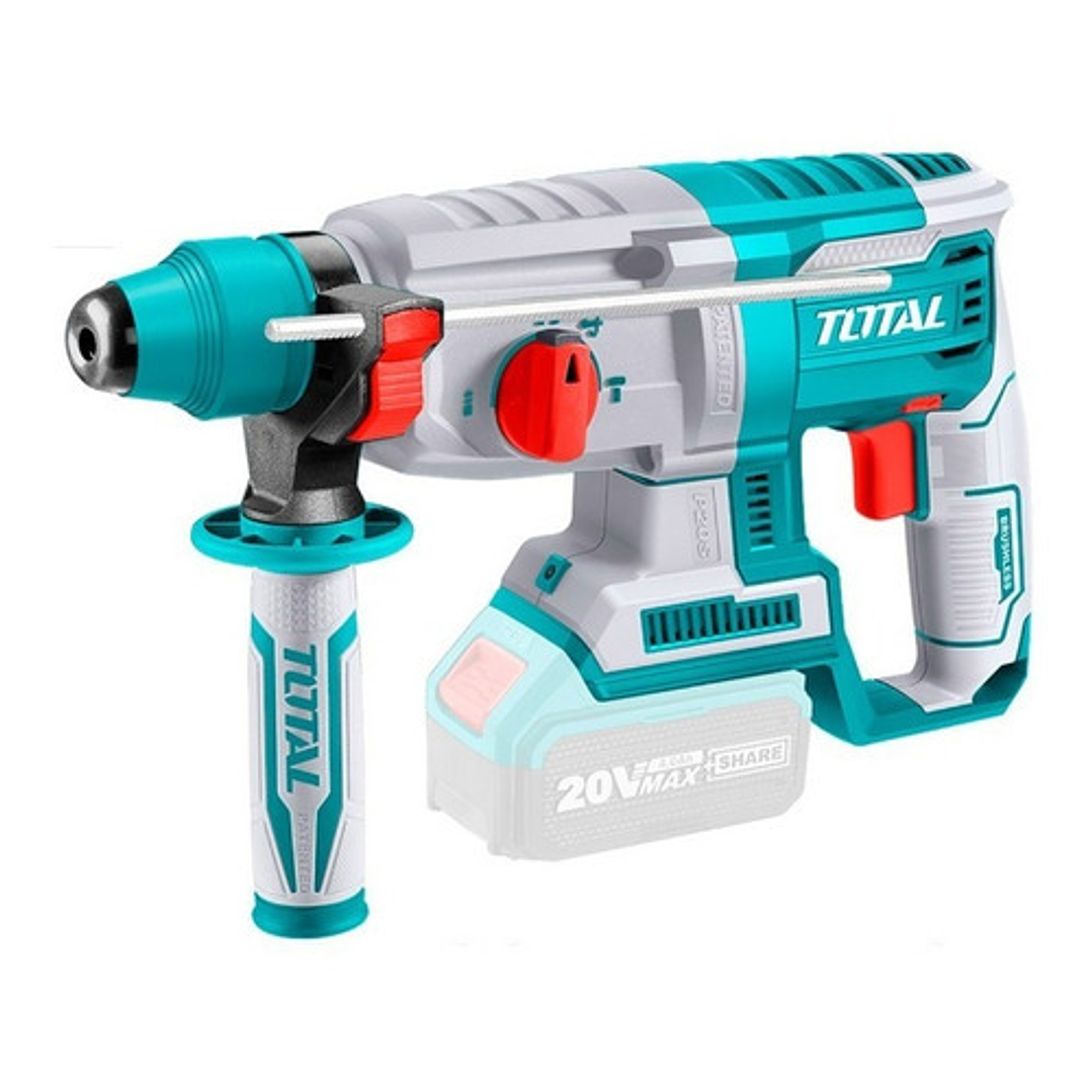 Rotomartillo Sds Plus Inalámbrico A Batería 20v Sin Carbones 1