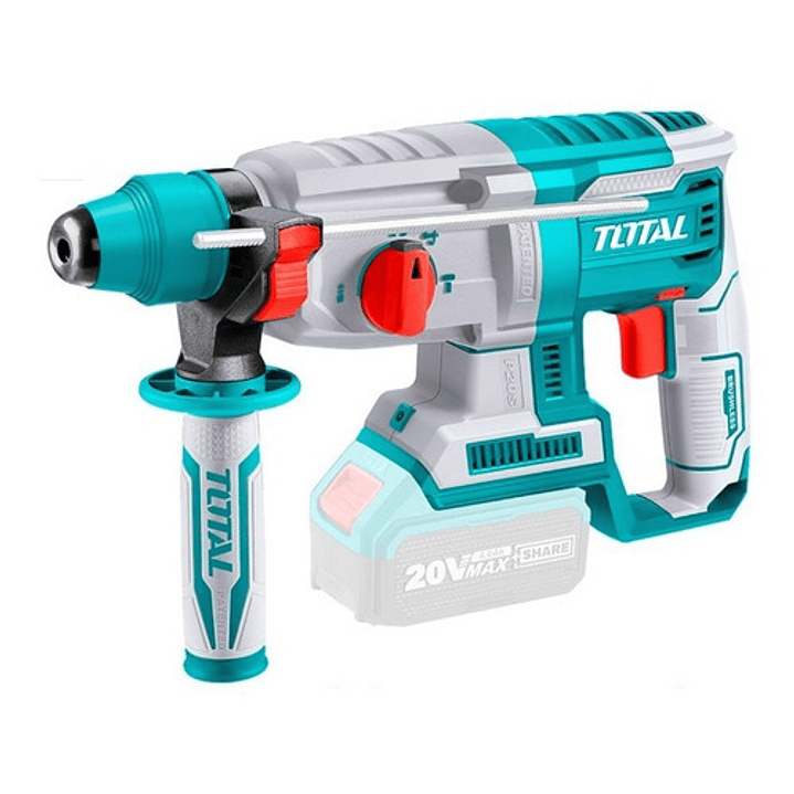 Rotomartillo Sds Plus Inalámbrico A Batería 20v Sin Carbones 1