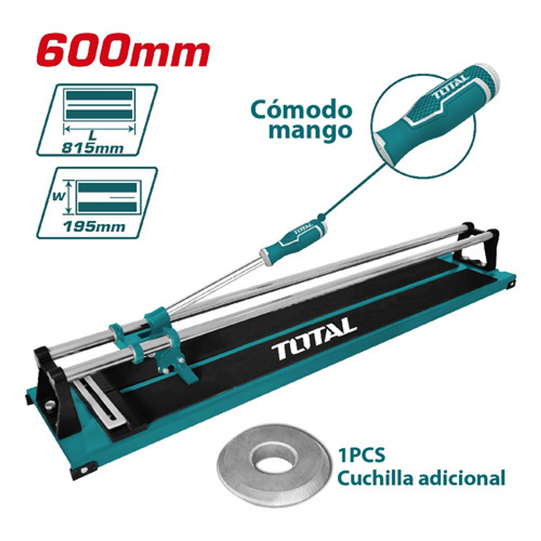 Cortador De Cerámica 600mm Total Tools Tht576002 2