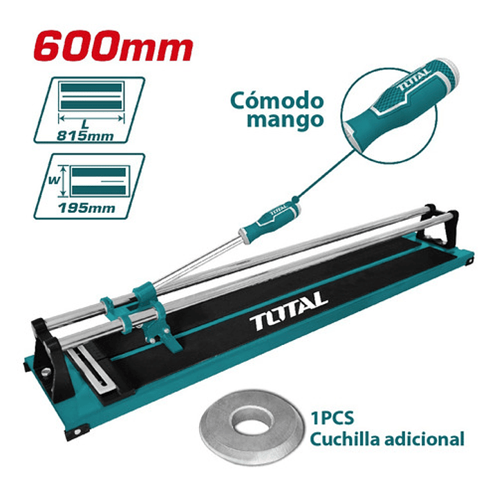 Cortador De Cerámica 600mm Total Tools Tht576002 2