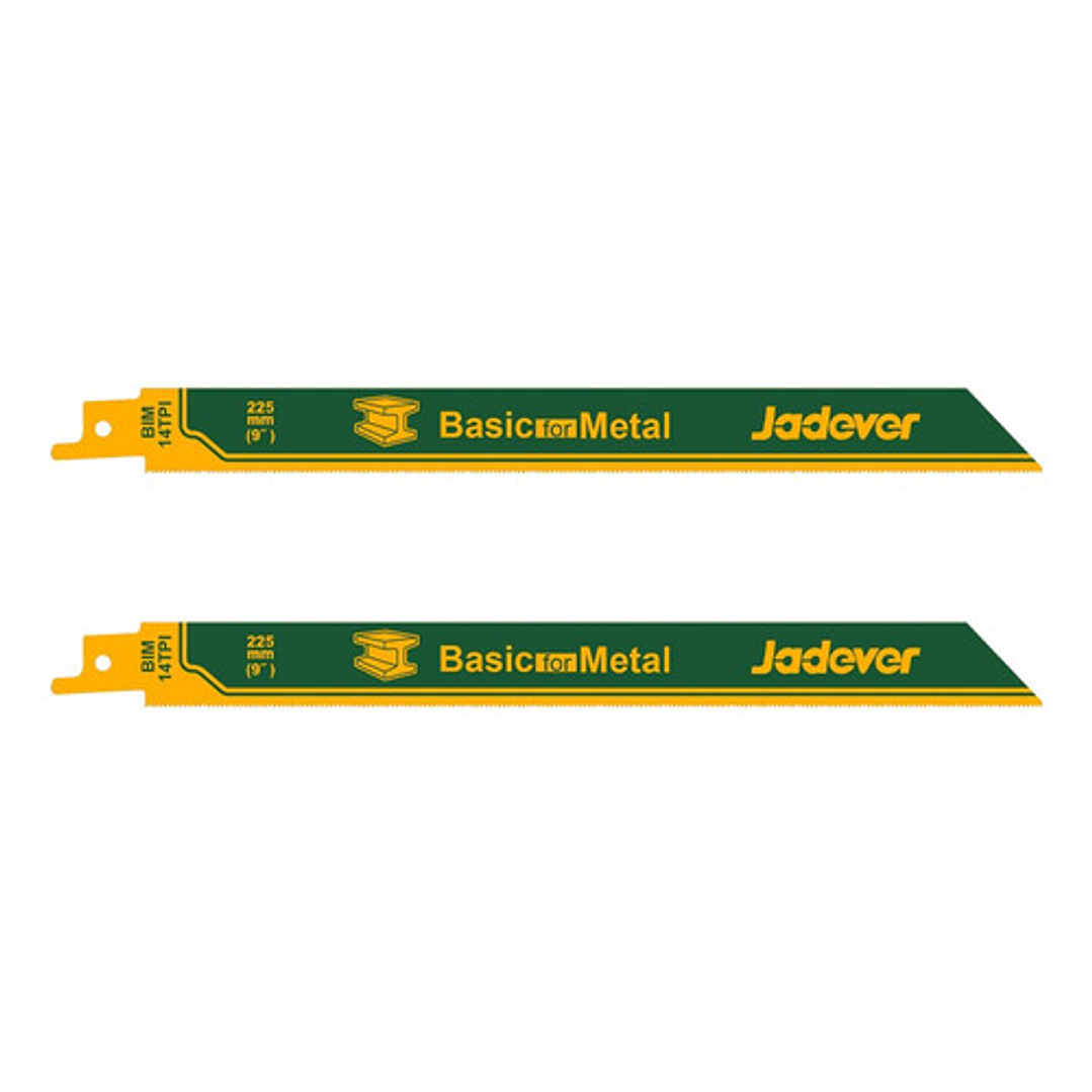 Juego Hojas Sierra Sable Para Metal 300mm 2 Piezas Jadever 1