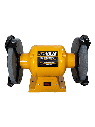 Esmeril De Banco 8 Pulgadas 1 Hp Neva Na-eb8a Color Amarillo