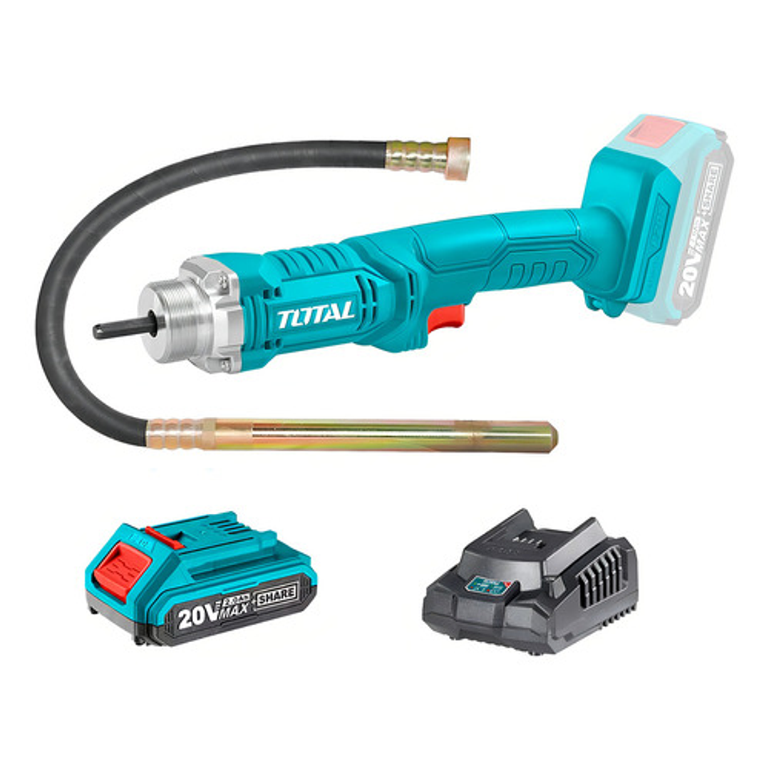 Vibrador De Hormigón Total Tools Tcvli2023011 220v 3