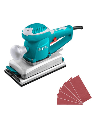 Lijadora Orbital Rectangular 350w (110x220mm) Total Color Verde Claro