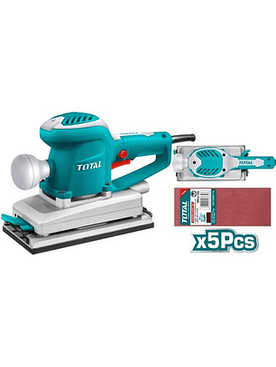 Lijadora Orbital Rectangular 350w (110x220mm) Total Color Verde Claro