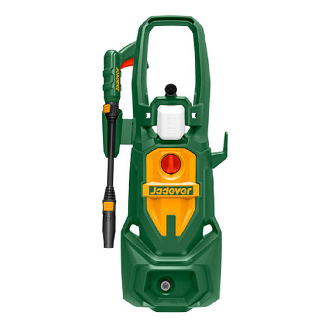Hidrolavadora Alta Presión 1800w 130bar + 4 Piezas Jadever Color Verde Frecuencia 50/60hz 3