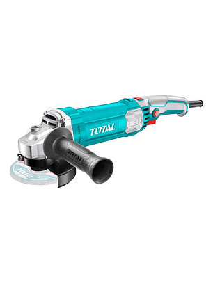 Esmeril Angular Industrial 1100w 125mm Vel Variable Total Color Turquesa