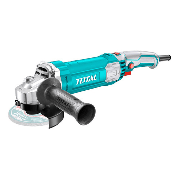 Esmeril Angular Industrial 1100w 125mm Vel Variable Total Color Turquesa 1