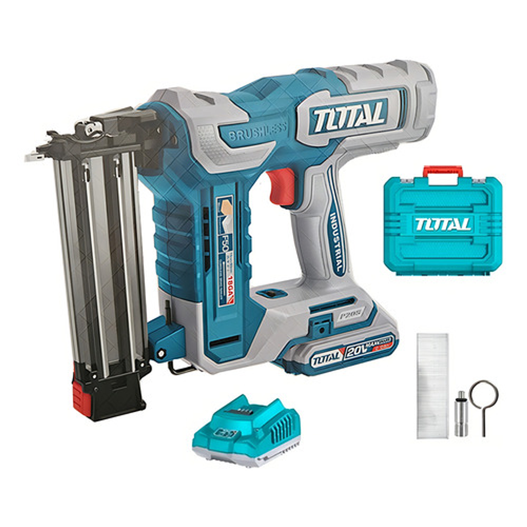 Clavadora Blmotor + Bat 2ah + Carg + 1000 Clavos + Acc Total 3