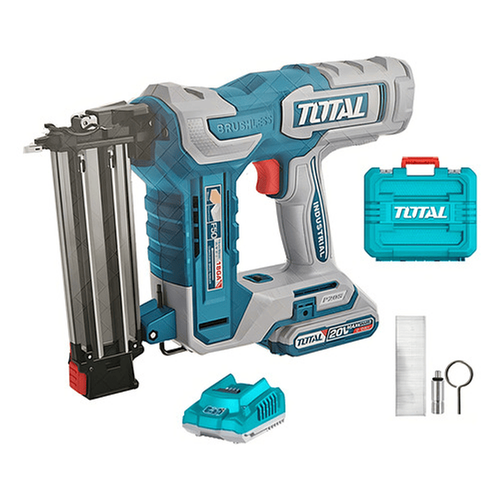 Clavadora Blmotor + Bat 2ah + Carg + 1000 Clavos + Acc Total 3