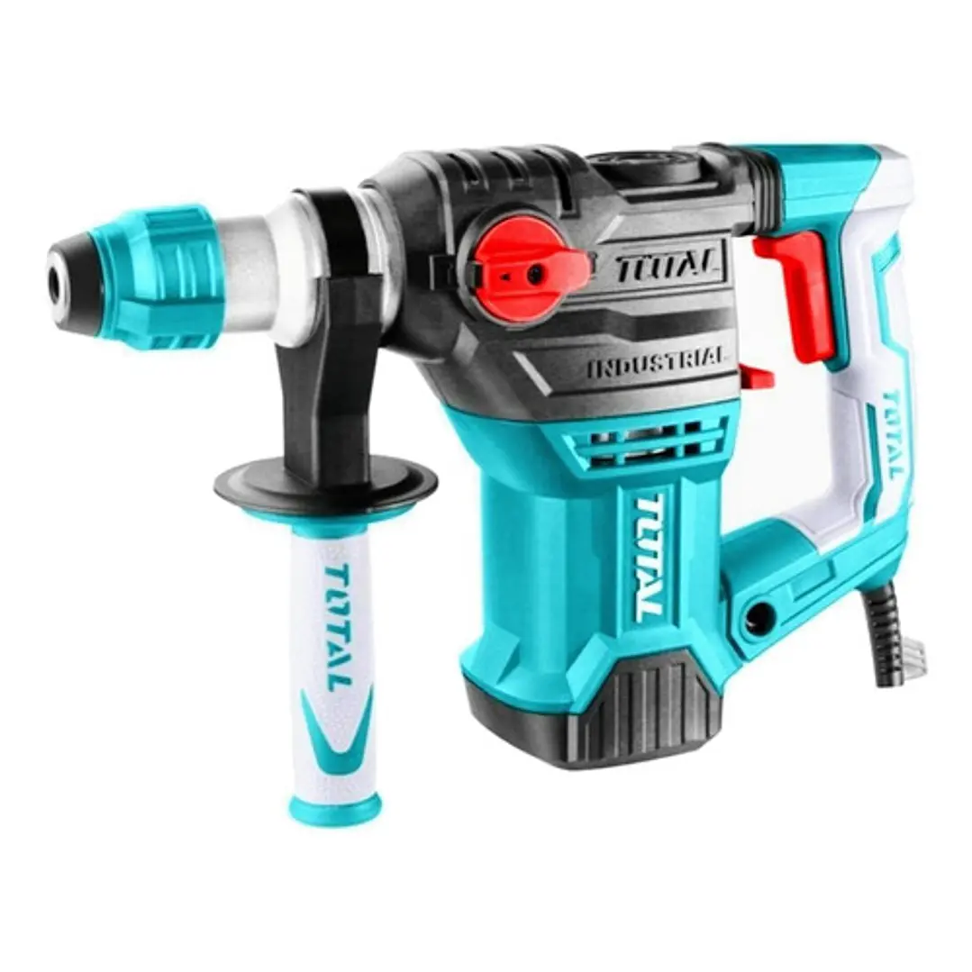 Rotomartillo Industrial Sds Plus 1500w + 5pzas Total Color Verde 1