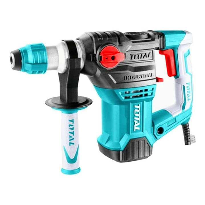 Rotomartillo Industrial Sds Plus 1500w + 5pzas Total Color Verde 1