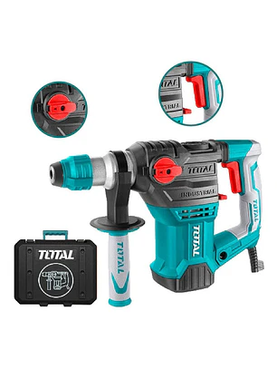 Rotomartillo Industrial Sds Plus 1500w + 5pzas Total Color Verde