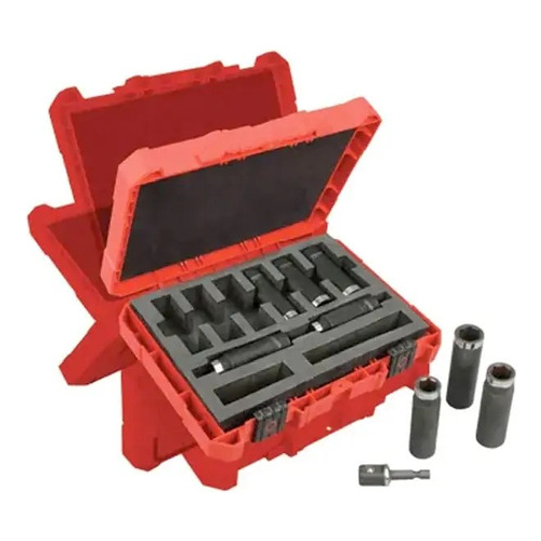 Juego De Dados Impacto. 1/2 9 Piezas Milwaukee 49-66-4484 1