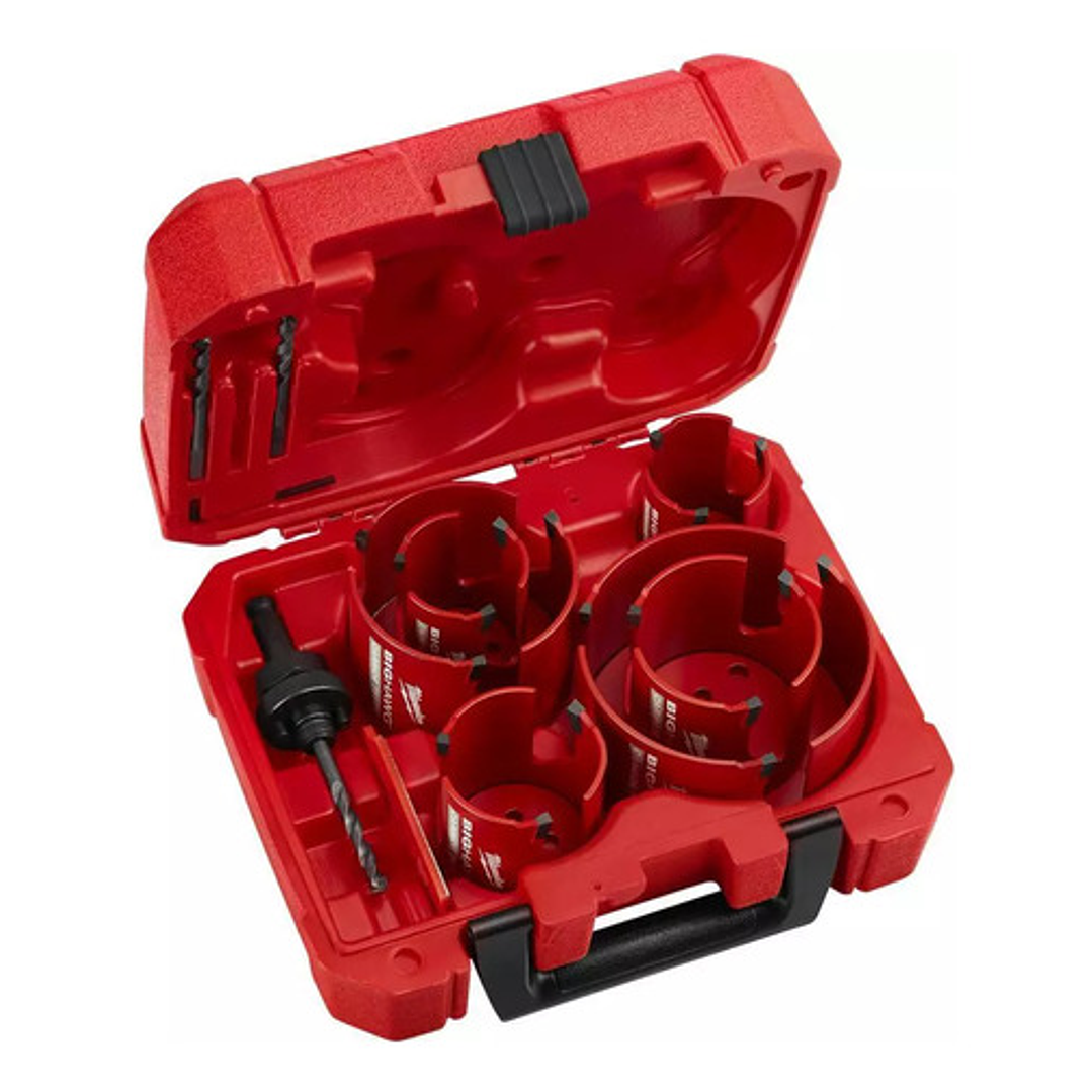 Kit Sierras De Copa 10 Piezas Milwaukee 49-56-9290 1