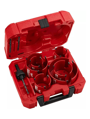 Kit Sierras De Copa 10 Piezas Milwaukee 49-56-9290