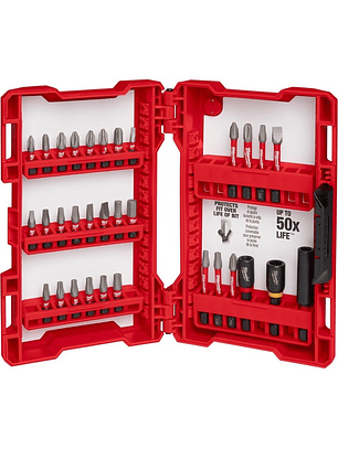 Set Juego De Puntas De Impacto Milwaukee 32 Pzs. 48-32-4004