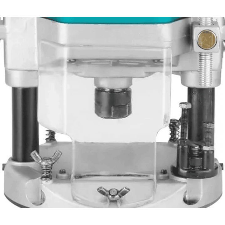 Fresadora 1600w 6, 8, 12 Mm, 1/4 , 1/2 Recorrido 0-60mm tr111216 6