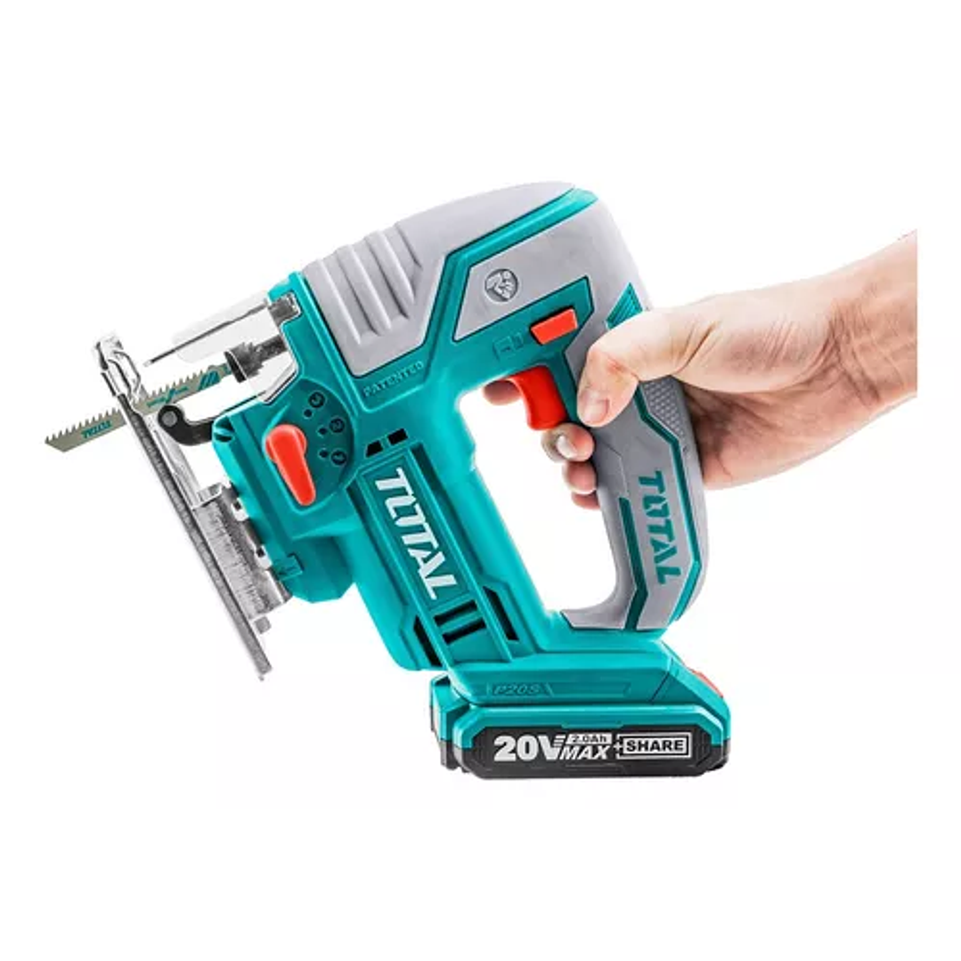 Sierra Caladora Inálambrica Litio-ion 20v Total 2