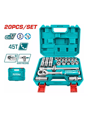 Set Juego De Dados Cuadrante 1/2 20 Piezas Total Tht121201