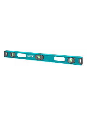 Nivel De Burbuja Magnético Total Tmt212026 120cm De Largo Con 3 Viales