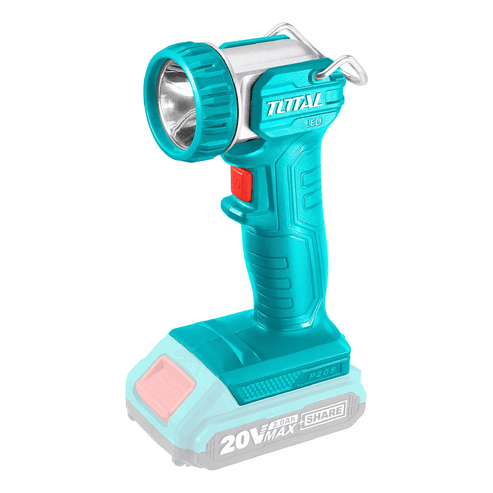 Linterna Lámpara Inalámbrica 20v 270 Lúmenes Total 2