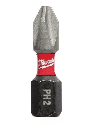 Set De 15 Puntas De Impacto Milwaukee Ph2 X 25mm