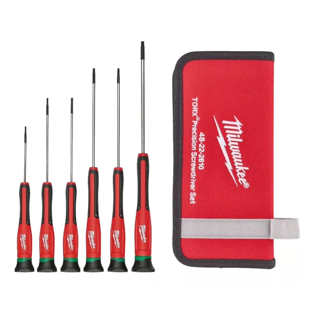 Juego De 6 Destornilladores Torx 48-22-2610 Milwaukee 1