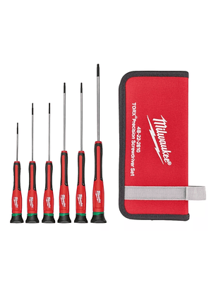 Juego De 6 Destornilladores Torx 48-22-2610 Milwaukee