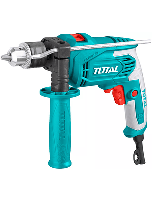 Taladro Percutor Total 650w - Mandril 13mm, 3000rpm - Velocidad Variable - Tg1061336