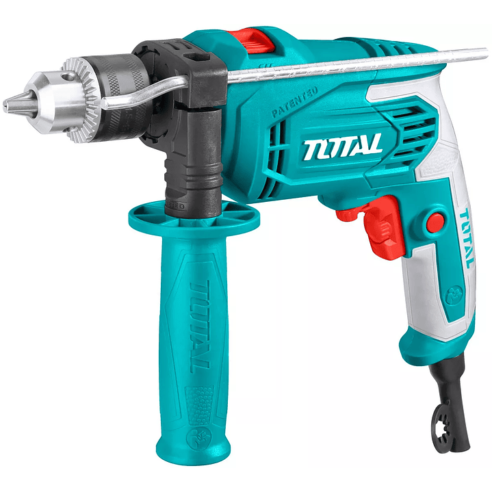 Taladro Percutor Total 650w - Mandril 13mm, 3000rpm - Velocidad Variable - Tg1061336 1