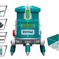 Nivel Láser Autonivelante Luz Verde 30m Total TLL305205 - Miniatura 3