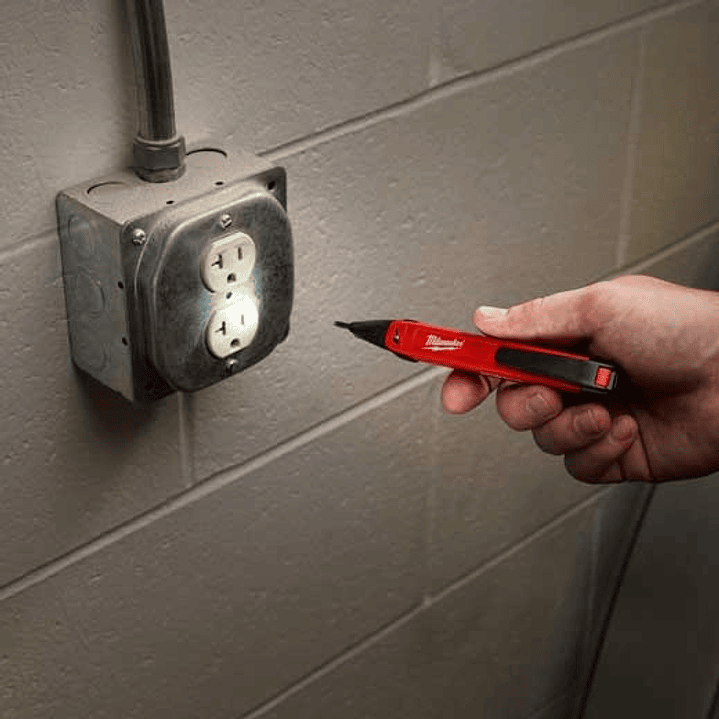Detector De Voltaje Con Led 50-1000v Milwaukee 2202-20 3