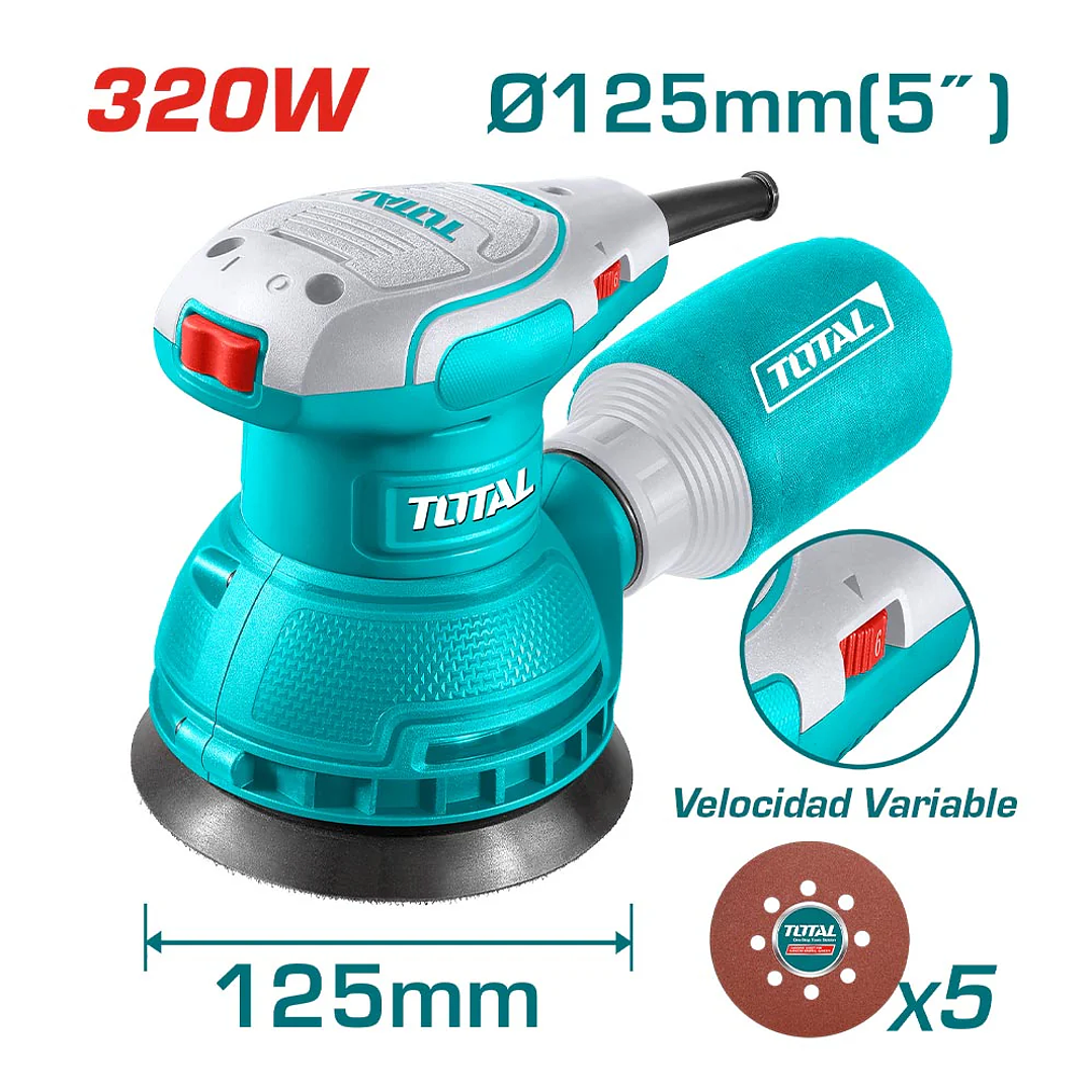Lijadora roto orbital 125MM (5