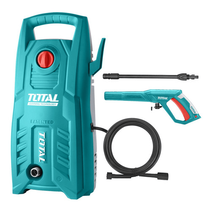 Hidrolavadora Profesional 130bar 1400w + Pistola Total Color Turquesa 1