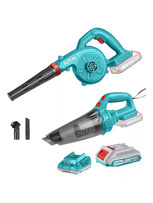 Kit Aspiradora + Soplador Inalámbrico 20v Total Tosli240998