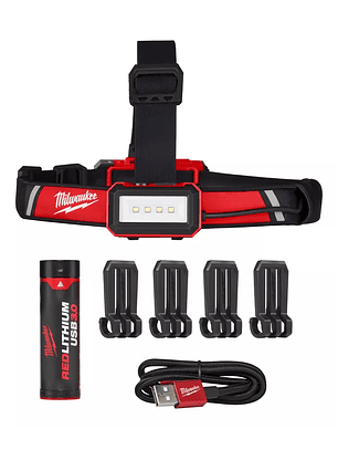 Milwaukee Linterna Frontal Recargable Usb 600 Lm 2115-21