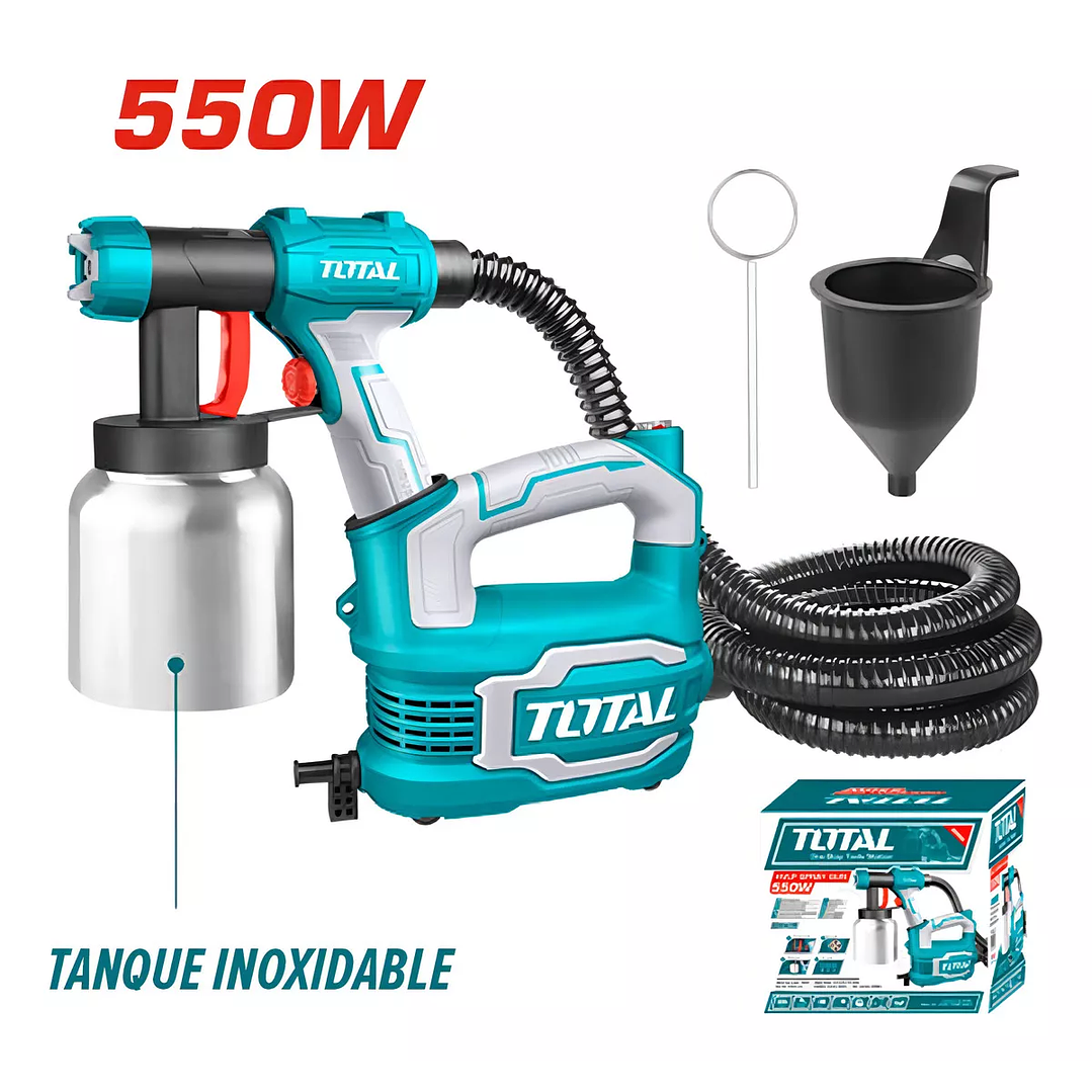 Pistola Pintar Con Base Industrial 550w R/metálico Total 1