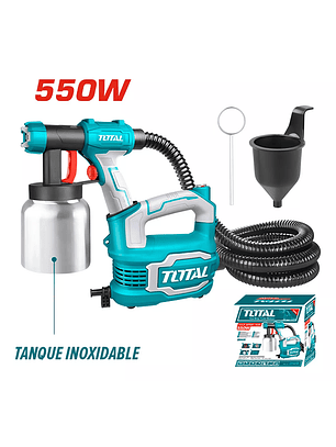 Pistola Pintar Con Base Industrial 550w R/metálico Total