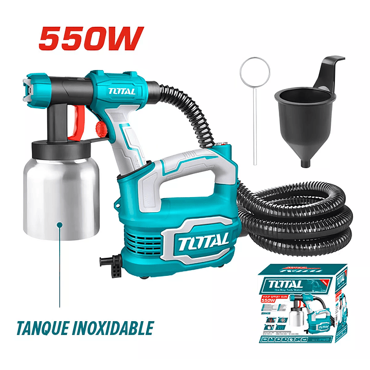 Pistola Pintar Con Base Industrial 550w R/metálico Total 1