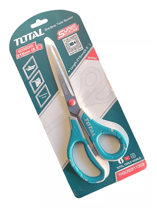 Tijera 8.5 Pulgadas De Acero Inoxidable Total Thscrs811002