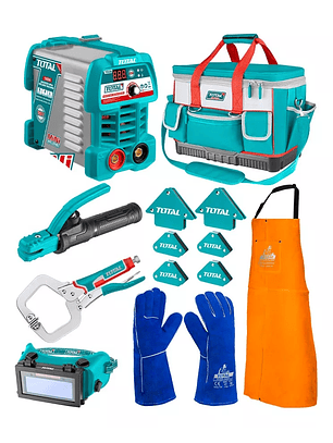 kit Total Soldadora Inverter 160a Tos23095