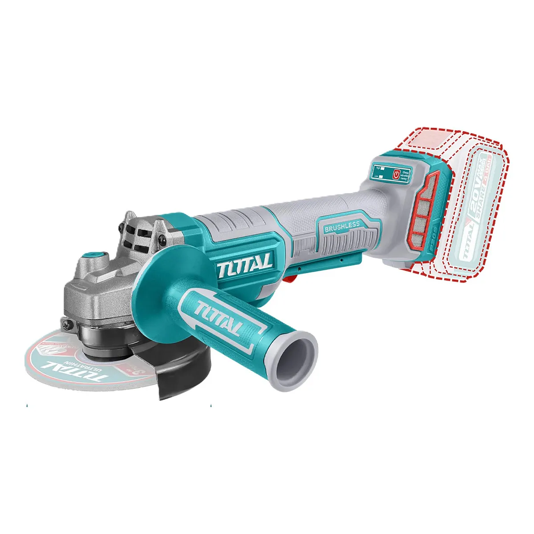 Amoladora Angular Inalámbrica Total Tagli211156 1