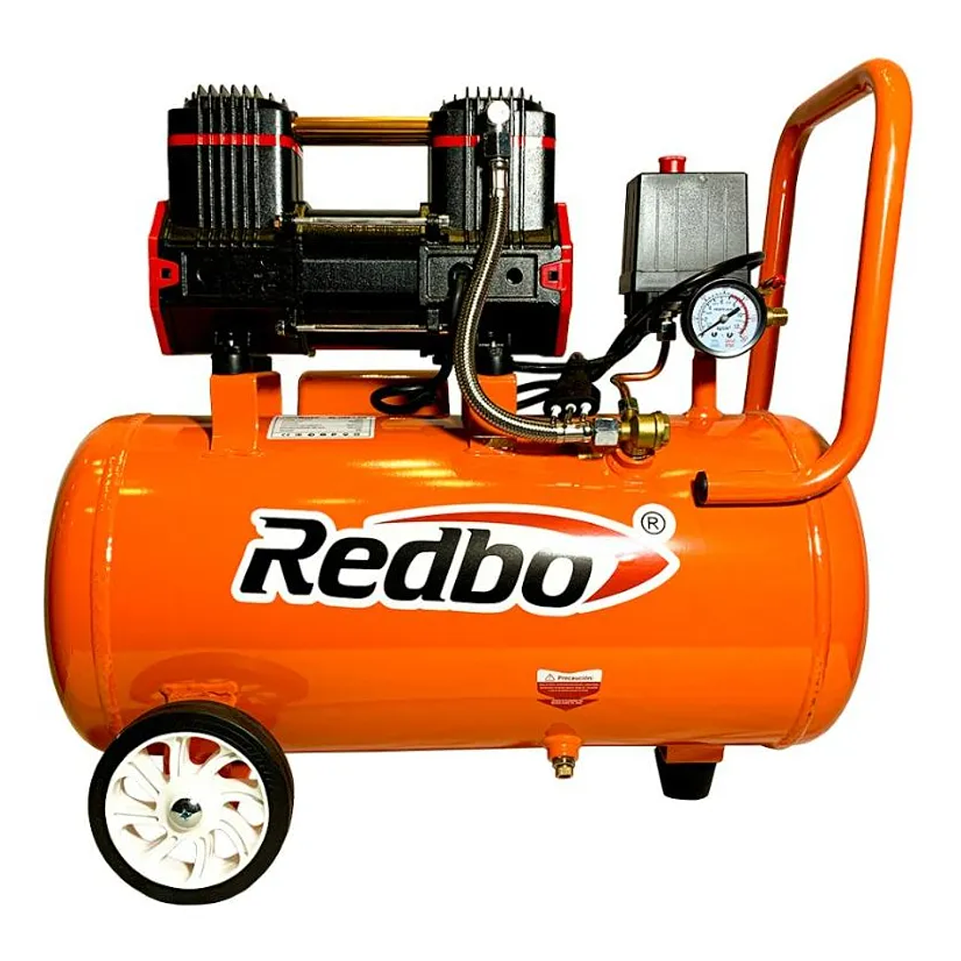 Compresor Redbo Ac Sin Aceite 25lt - 2hp 1