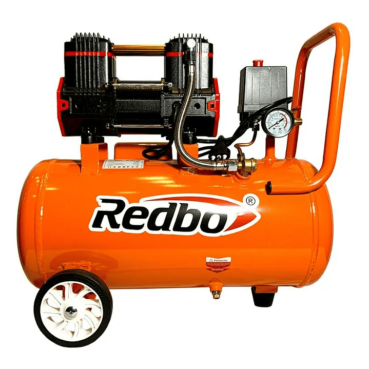Compresor Redbo Ac Sin Aceite 25lt - 2hp 1