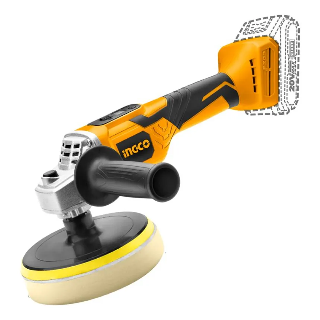Pulidora Inalámbrica 20v 150mm Ingco apli2001 1