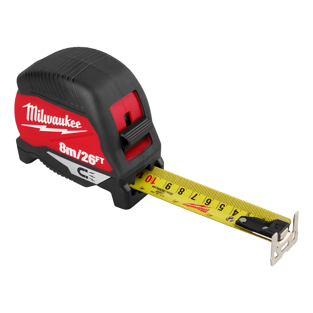 Cinta Métrica Milwaukee 48-22-1026m 8m De Largo 1