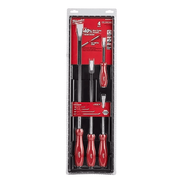 Juego de 4 barretas milwaukee 48-22-9214 4